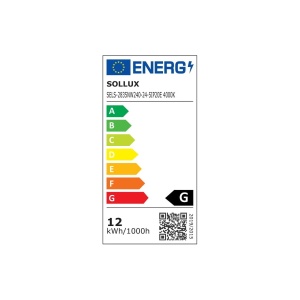 Candelabru LED Rio Negru 4000K 55x55x150 cm - Img 11