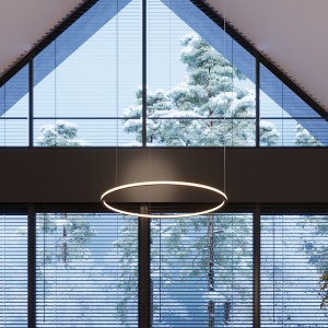 Candelabru LED Risa Negru 3000K 90x90x160 cm - Img 12