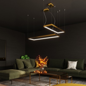 Candelabru LED Tuula Auriu 3000K 100x30x150 cm - Img 9