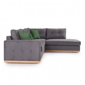 Coltar Stanga Boston Gri Inchis - Natural 280x225x95 cm - Img 4