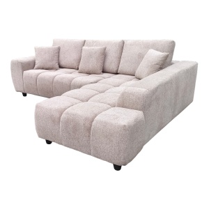 Coltar stanga Londe, Gri/Bej, 273x211x92 cm - Img 4