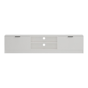 Comoda TV, Lemardo, Alb, 180x40x40 cm - Img 4