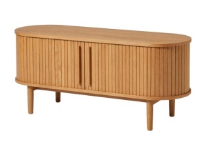 Comoda TV META, Stejar, 40x56x140 cm