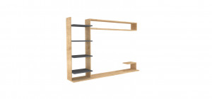 Comoda TV Noble - Sapphire, Antracit - Img 3