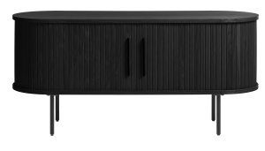Comoda TV NOLA, Negru, 40x56x120 cm - Img 4
