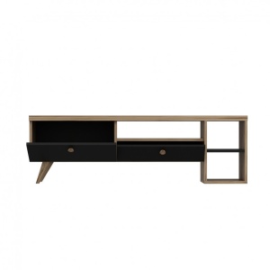 Comoda TV Parion Negru-Oak - Img 6