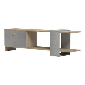 Comoda TV Standi Pako World Gri 120x25x36.8 cm - Img 3
