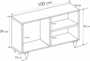 Comoda TV Zisino - Pine - Img 5