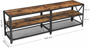 Comoda Vasagle, 140x39x52cm - Img 4