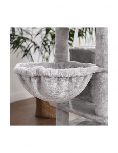 Copac pentru pisici, Feandrea, PCT98W, Gri, 55 x 40 x 164 cm - Img 7