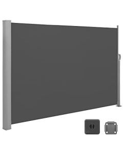 Copertina solara laterala, Songmics, Gri, 160x350 cm - Img 2