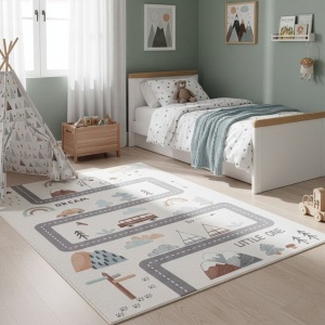 Covor Coco V4 Crem 140x200 cm