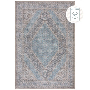 Covor Corin Traditional Albastru 190x290 cm, Flair Rugs - Img 2