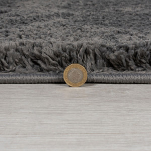 Covor Feather Soft CHARCOAL 140X200 cm, Flair Rugs - Img 5