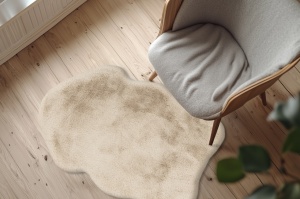 Covor forma animal Infinity Crem 60x90 cm - Img 4