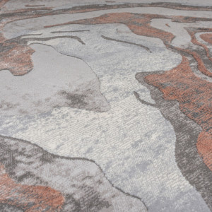 Covor Marbled Roz 80x150 cm, Flair Rugs - Img 4