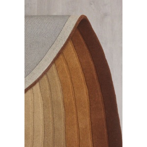 Covor oval Puddle Ombre Wool Maro 200x290 cm, Flair Rugs - Img 3
