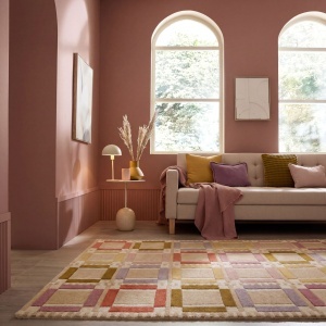 Covor Quadro Wool Pastel 160x230 cm