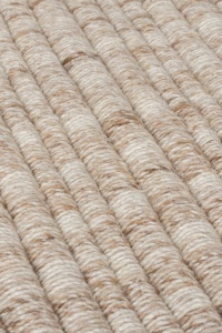 Covor Rene Fringed Ribbed Bej 120x170 cm, Flair Rugs - Img 5