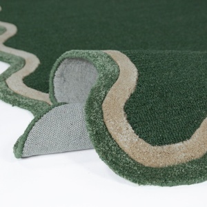 Covor Rivo Wool Verde 160x230 cm - Img 2