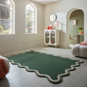 Covor Rivo Wool Verde 200x290 cm