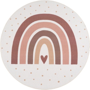 Covor rotund Coco V2 Crem 200x200 cm - Img 2