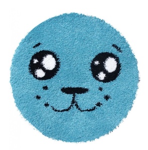 Covor Rotund, Fantasy, Albastru, 67x67 cm, Delta Smile 12090 3312 - Img 2
