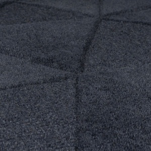 Covor rotund Shard Gri inchis 160x160 cm, Flair Rugs - Img 3
