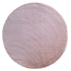 Covor Rotund, Soft, Roz Pudra, 100x100 cm, Delta LOP 020 - Img 4