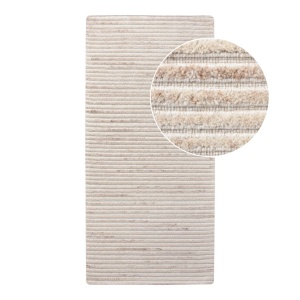 Covor runner Mango, Alb, 180x80x1 cm - Img 2