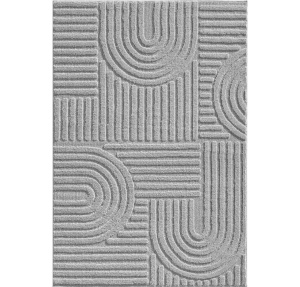 Covor traversa Art Argintiu boho 80x250 cm - Img 3
