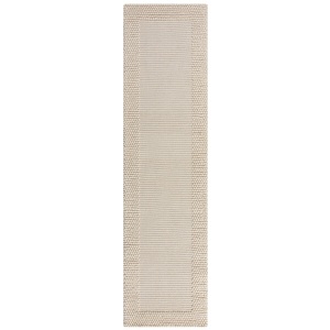 Covor traversa Bobble Wool Border Negru 60X230 cm, Flair Rugs - Img 2