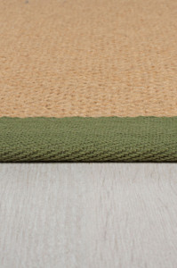 Covor traversă Kira Jute Verde 60X230 cm, Flair Rugs - Img 4