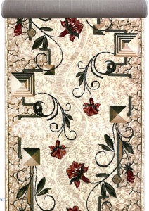 Covor Traversa, Lotos, Crem, 100x300 cm, Delta 587 116 - Img 3
