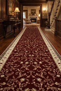 Covor Traversa, Lotos, Rosu, 90x800 cm, Delta Lotos 523 210
