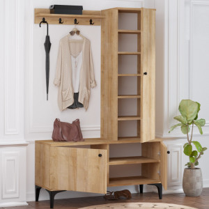Cuier Hol Lex Oak-Negru - Img 2