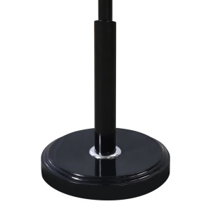 Cuier Portu Negru 30x30x170 cm - Img 3