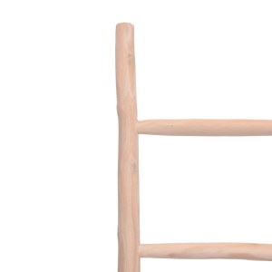 Cuier prosoape tip scara Ladder Boho Pako World Natural 45x6x150 cm - Img 2