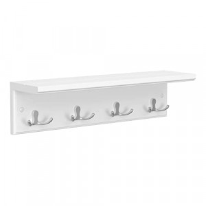 Cuier, Songmics, Alb, 40x10.5x10.5 cm - Img 2
