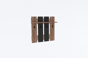 Cuier suspendat Mita Nuc 70x70x18 cm - Img 3
