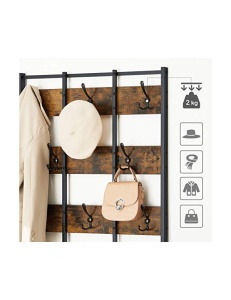 Cuier, Vasagle, Maro Rustic, HSR087B01, 84 x 30 x 184 cm - Img 2