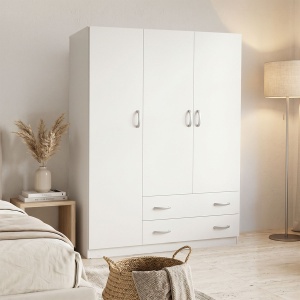 Dulap, Alvia, Alb, 51x150x180 cm
