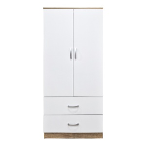 Dulap, Alvia, Alb, 80x51.5x180 cm - Img 5