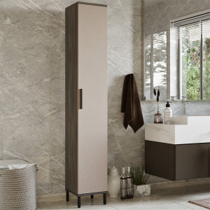 Dulap Aurelius antracit mocha 29.5x29.5x183.6cm - Img 4