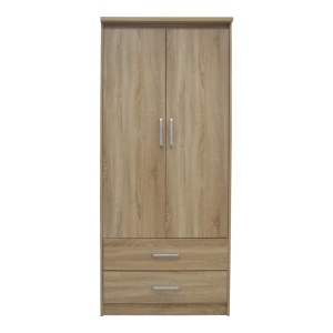 Dulap dormitor Olympus A Pako World Stejar deschis 81x57x183 cm - Img 2