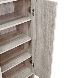 Dulap pantofar Lemba, Sonoma, 80x33x120 cm - Img 7