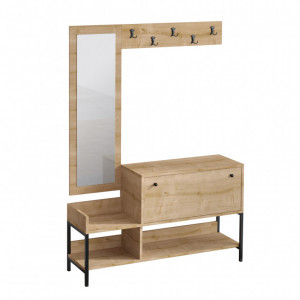 Dulap Pantofi Nonso Sapphire Oak - Img 4
