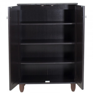 Dulap pantofi SANTΟ 10 perechi wenge 60x34.5x91.5cm - Img 4