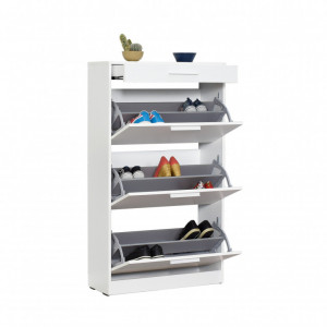 Dulap Pantofi SHC-431 Diamond Alb - Img 4
