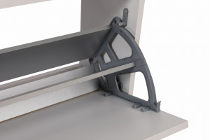 Dulap Pantofi SHC-530-BB-1 Alb - Img 3